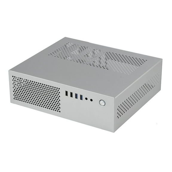 A10 Small Desktop Case MATX Chassis HTPC PC Case for Computer Enthusiasts with Space Constraints High Cooling