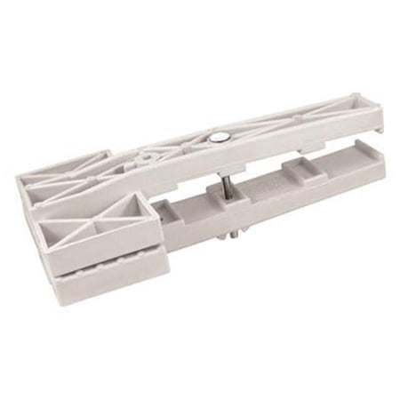 A10253 Awning Fabric Clamp, White
