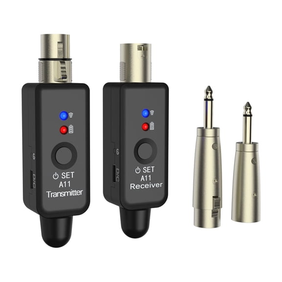 A11-A14 Guitar Wireless Transmitting and Receiving Receiver - Electric Guitar Bass Audio Transceiver - Portable,A11-Audio transceiver