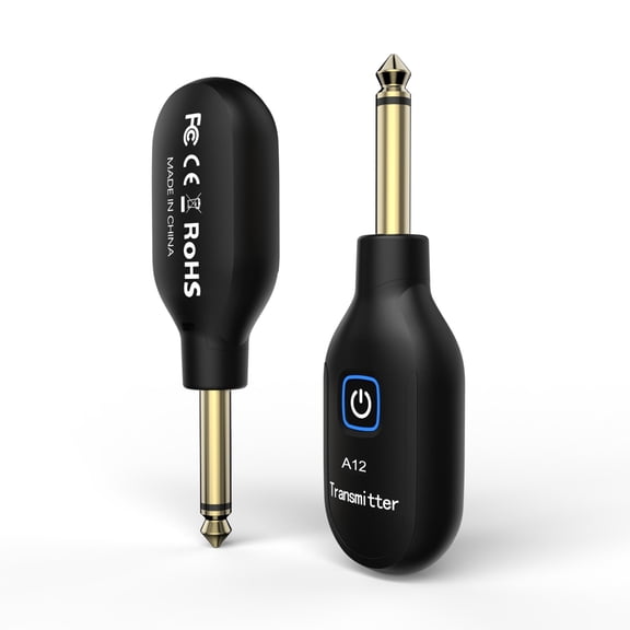 A11-A14 Guitar Wireless Transmitting and Receiving Receiver - Electric Guitar Bass Audio Transceiver - Portable,A12-Audio transceiver