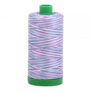 A1140-4647 Mako Cotton Embroidery Thread 40wt 1094yds Variegated Pink & Blue