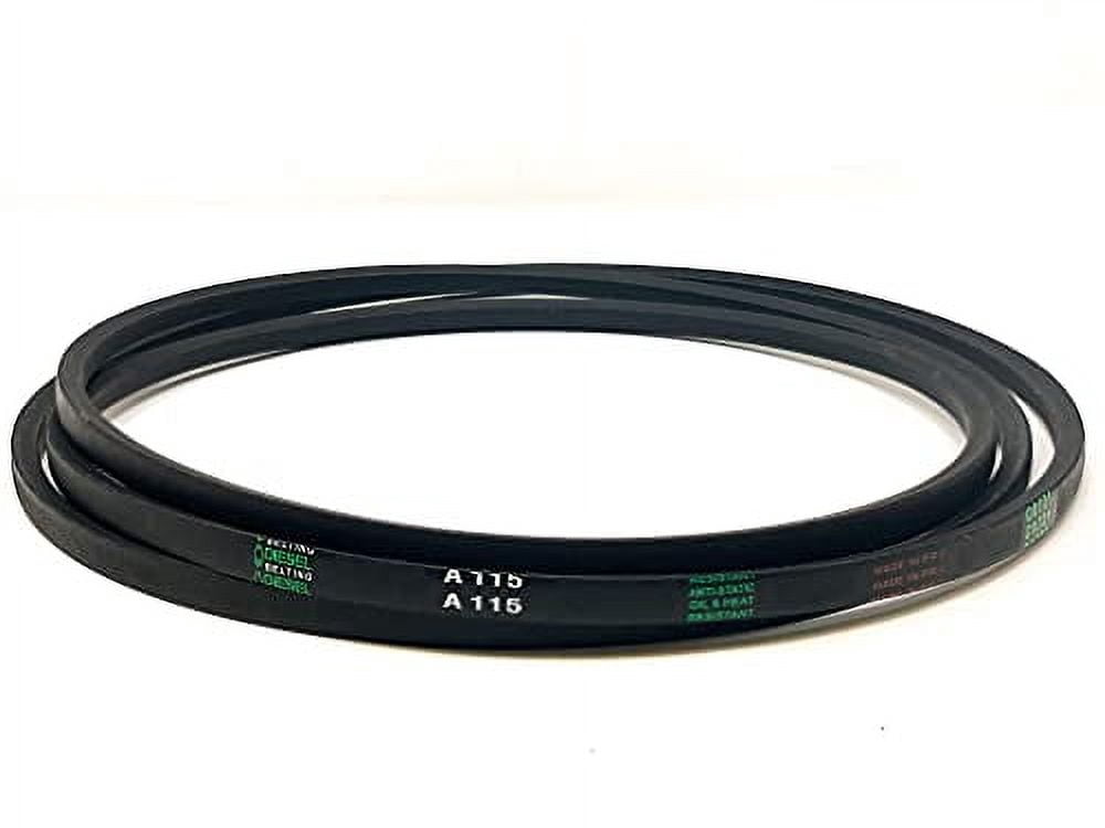 THREE FIVE A118 V-Belt - 1/2" X 120" Outside Circumference, A/4L Type, Rubber Industrial Belt