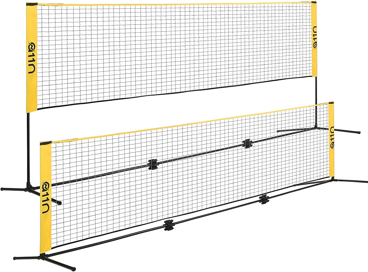 A11N Portable Pickleball Net for Driveway & Backyard, 11ft/14ft/20ft