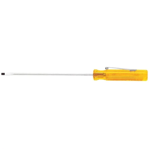 A130-3 Pocket Clip Flathead Tip Screwdriver 1/8 In. Slotted Tip 3 In. Shaft