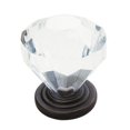 thumbnail image 1 of A14303 ORB Amerock Knob, 1.25 in. Acrylc Traditional Classics, Oil Rubbed Bronze, 1 of 1