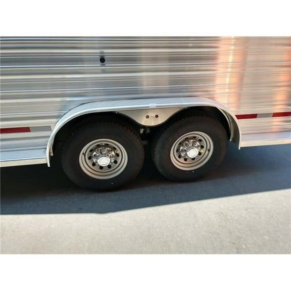 A16RTK8SMM 16 x 6 in. Heavy Duty Trailer Steel Wheel, Gray - 8 x 6.5 in. Bolt Pattern