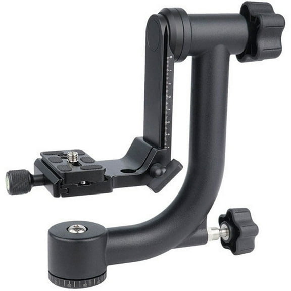 YELANGU A17 Aluminum Alloy DSLR Camera Gimbal Tripod Head