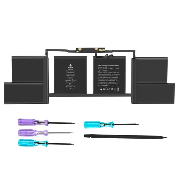 A1707 A1820 Laptop Battery Compatible with Mac Book Pro 15 inch A1707 Late 2016 Mid 2017 Touch Bar EMC 3162 3072 Series MLH32LL/A MLH42LL/A MLW72LL/A MLW72HN/A MLW82LL/A MPTR2LL/A MPTT2LL/A