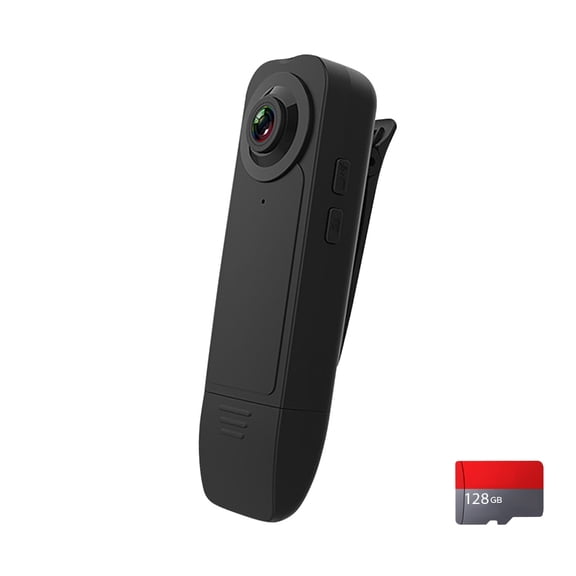 A18 1080P Security Camera Wearable Clip Design Night Recording Up To 10m Perfect For Hiking And Safety Use