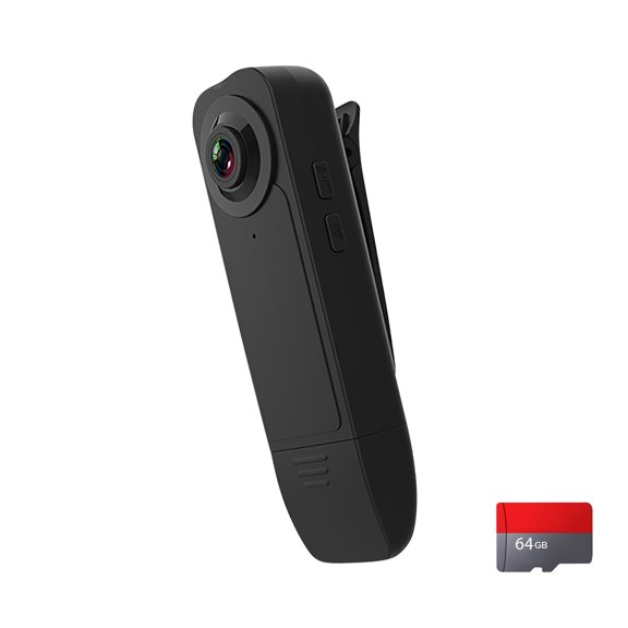 A18 Wearable Sports Camera 1080P Resolution Night View Support For Travel And Security Lightweighted