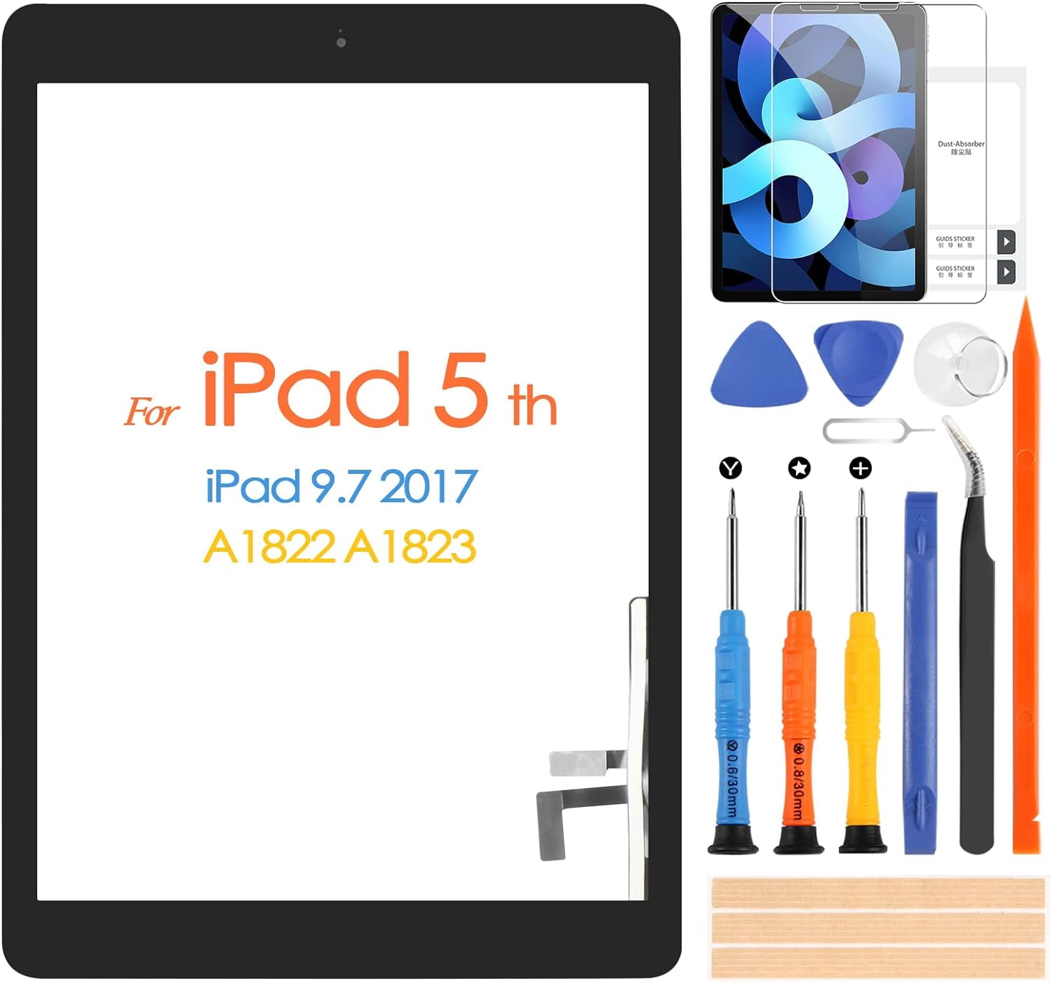 Wopad Tablet Lcd Screen For IPad 5th 2017 6th 2018 Air 1st