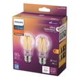 thumbnail image 1 of A19 E26 Medium LED Bulb, Soft White - 60W Equivalence - Pack of 2, 1 of 1