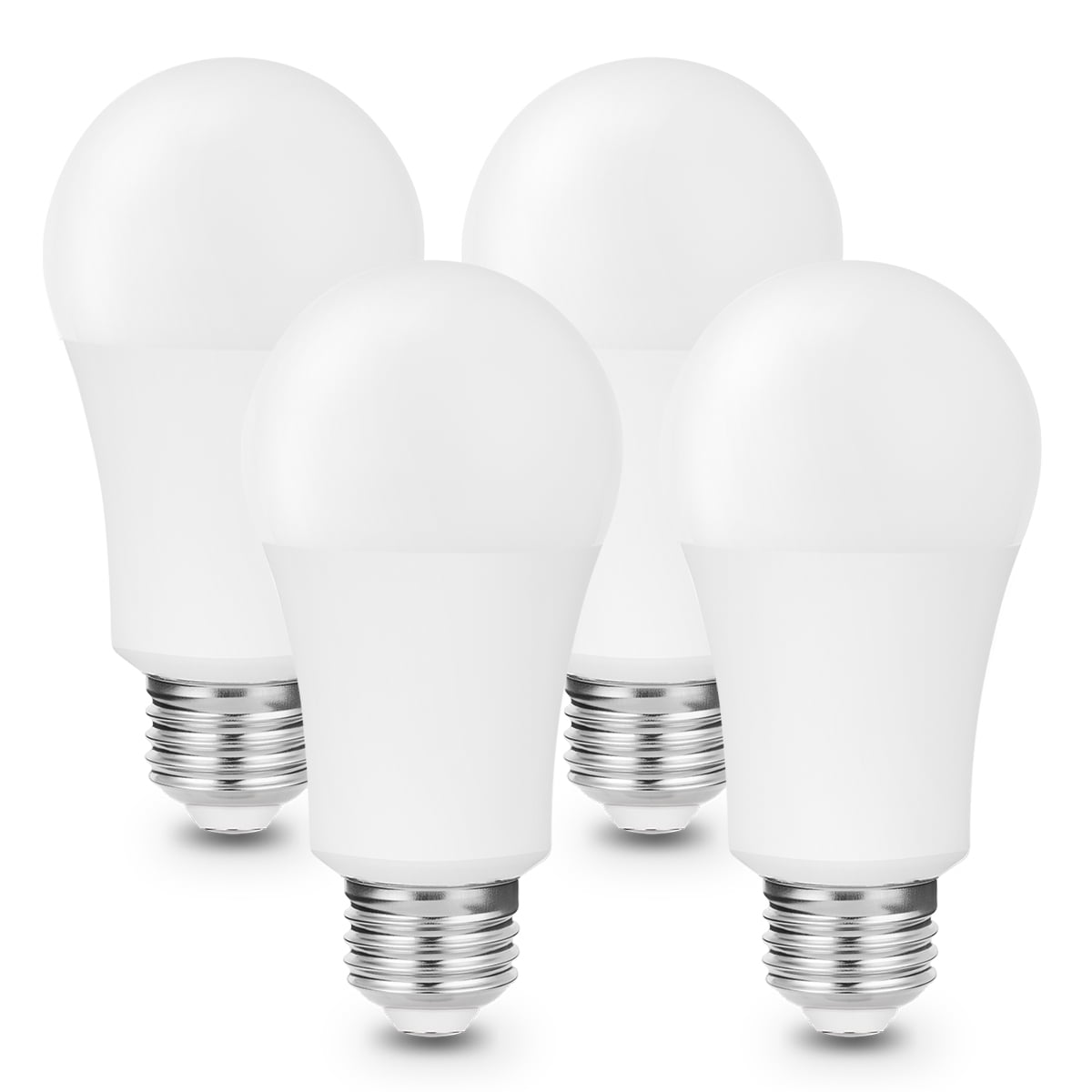 A19 Full Spectrum Led Light Bulbs, 11W(85W Equivalent), 5000K Daylight  White, Sunlike, Natural Light Therapy Spectrum, Grow Light, 800Lm, E26  Base, 4 Pack - Walmart.Com