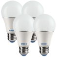 thumbnail image 1 of A19 LED Bulb, Dimmable, 5000K Stark White, 5W, 40W Equal, 470 Lumens, 4Pk, Cree A19-40W-50K-M4, 1 of 1