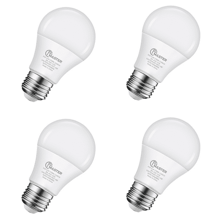 A19 LED Light Bulb, 75W Equivalent LED Bulb, 11W 2700K Warm White, 1100 Lumens, Non-Dimmable Light Bulbs, CRI 85 , No Flicker E26 Base Bulbs for Home Office, 4-Pack