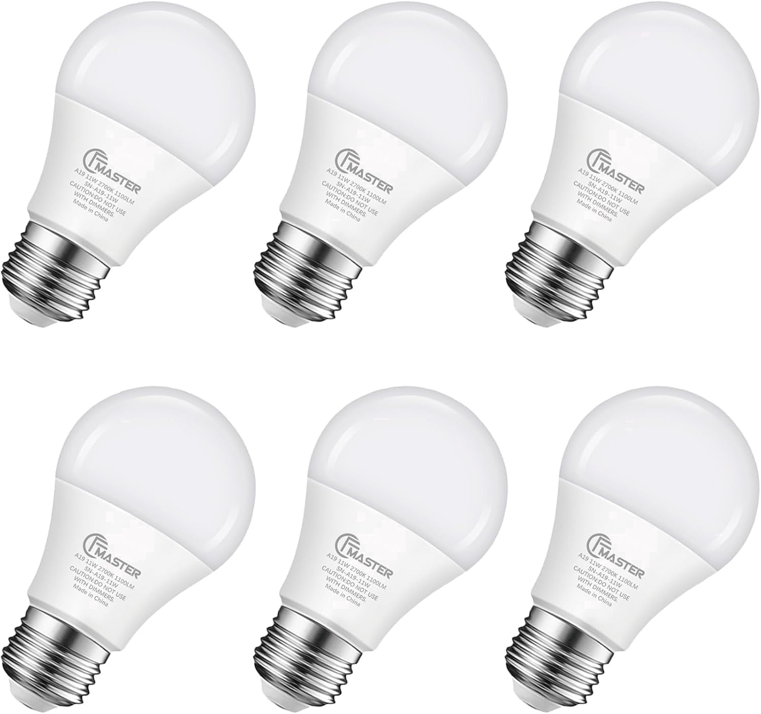 Led Buib Plug'n, LED Light Bulb, 11W (75W Equivalent), 2700K Warm White ...