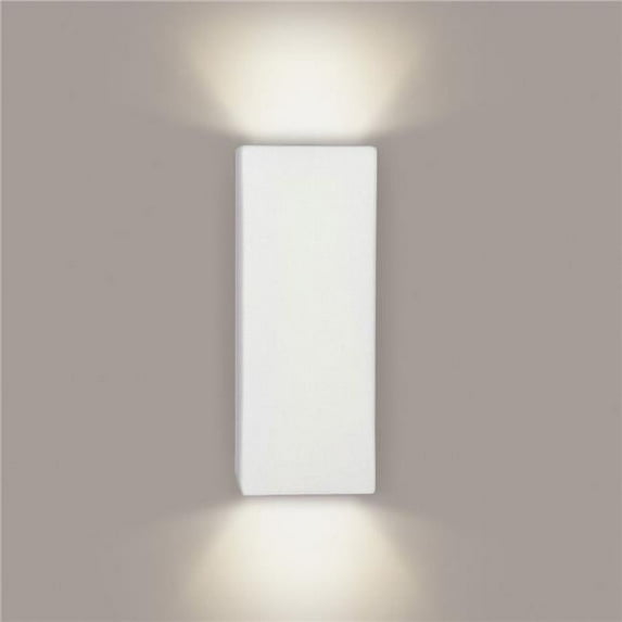 A19 Lighting 1803-1LEDE26 Flores E26 Base Dimmable LED Wall Sconce, Bisque
