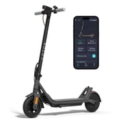 AOTOS Electric Scooter, 300W Motor, 15 MPH, Up to 13 miles Range, 8.5  Solid Tires, Lightweight Foldable Commuter E-Scooter with Smart App Control for Adults, Black