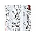 thumbnail image 1 of A1BakerySupplies 25 Pack Paw Print Design Printed Cellophane Bags 4 In X 2 In X 9 In, 1 of 2