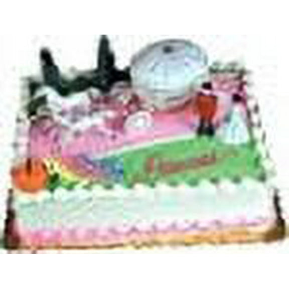 A1BakerySupplies A1BS Cake Decoration Toys Favors Figurine Disney Cake Kit Cindrella Coach Cake Kit
