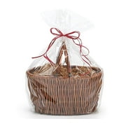 A1BakerySupplies Clear Cellophane Bags Basket Bags Cello Gift Bags Extra Large 24in. X 30in. - 100 Pack