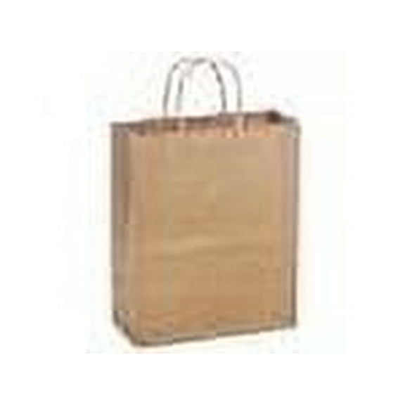 A1BakerySupplies Kraft Gift Bags Brown Paper Bags 10 Pack (10 In X 5 In X 13 In)