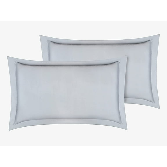 A1HC 100% Organic Cotton Pillow sham, 300 Thread Count, 2-Piece GOTS Certified , Fair Trade Certified, Soft & Silky Sateen Weave