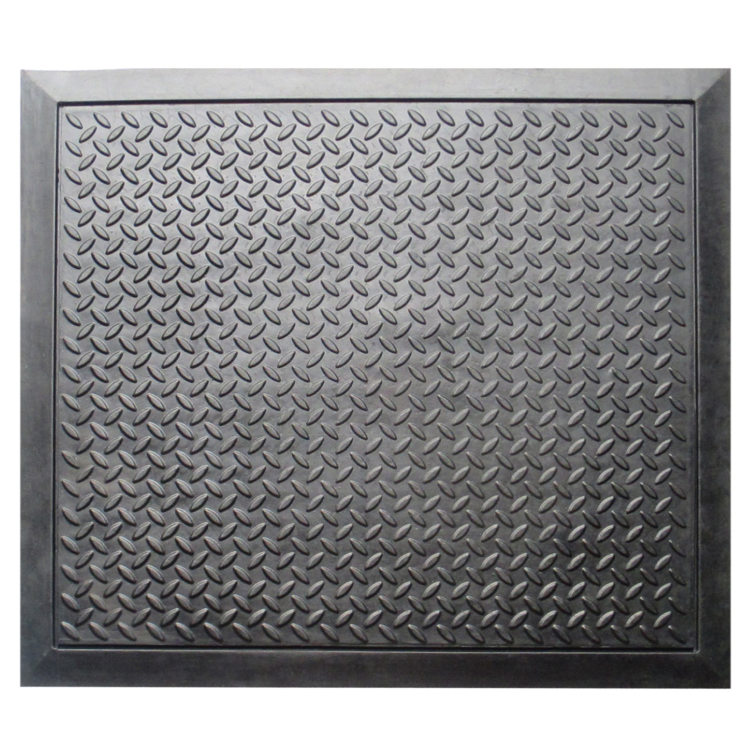 A1 Home Collections LLC A1HC 3/4" Thick Non-Slip Premium Anti Fatigue Ergonomic Comfort Floor, Black