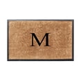 thumbnail image 1 of A1HC First Impression 30 in. x 48 in. Rubber and Coir Molded Double Monogrammed Door Mat, 1 of 9