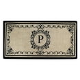 thumbnail image 1 of A1HC First Impression Coco Fibre Extra Thick, Double Doormat, Large Size Monogrammed Doormat - 24" x 57", 1 of 9