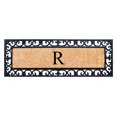 thumbnail image 1 of A1HC First Impression Exclusive Hand Crafted Myla Monogrammed Entry Doormat, Rubber Coir Mat Large Double Door Size - 18" x 48", 1 of 8