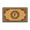 thumbnail image 1 of A1HC First Impression Hand Crafted by Artisans Geneva Monogrammed Entry Doormat, 24"X39" F, 1 of 7