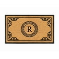 thumbnail image 1 of A1HC First Impression Hand Crafted by Artisans Geneva Monogrammed Entry Doormat, 24"X39" R, 1 of 7