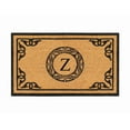 thumbnail image 1 of A1HC First Impression Hand Crafted by Artisans Geneva Monogrammed Entry Doormat, 24"X39" Z, 1 of 7
