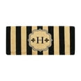 thumbnail image 1 of A1HC First Impression Haywood Extra Thick, Double Doormat, Large Size Monogrammed Doormat - 24" x 57", 1 of 7