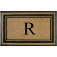 thumbnail image 1 of A1HC Natural Rubber & Coir Flocked Doormat, 30x48, Monogrammed Door Mat For Front Door, Anti-Shed Treated Durable Mats for Entrance, 1 of 7