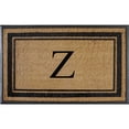 thumbnail image 1 of A1HC Natural Rubber & Coir Flocked Doormat, 30x48, Monogrammed Door Mat For Front Door, Anti-Shed Treated Durable Mats for Entrance, 1 of 7