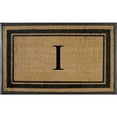 thumbnail image 1 of A1HC Natural Rubber & Coir Flocked Doormat, 30x48, Monogrammed Door Mat For Front Door, Anti-Shed Treated Durable Mats for Entrance, 1 of 7