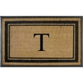 thumbnail image 1 of A1HC Natural Rubber & Coir Flocked Doormat, 30x48, Monogrammed Door Mat For Front Door, Anti-Shed Treated Durable Mats for Entrance, 1 of 7