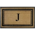 thumbnail image 1 of A1HC Natural Rubber & Coir Flocked Doormat, 30x48, Monogrammed Door Mat For Front Door, Anti-Shed Treated Durable Mats for Entrance, 1 of 7