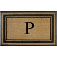 thumbnail image 1 of A1HC Natural Rubber & Coir Flocked Doormat, 30x48, Monogrammed Door Mat For Front Door, Anti-Shed Treated Durable Mats for Entrance, 1 of 7