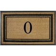 thumbnail image 1 of A1HC Natural Rubber & Coir Flocked Doormat, 30x48, Monogrammed Door Mat For Front Door, Anti-Shed Treated Durable Mats for Entrance, 1 of 7