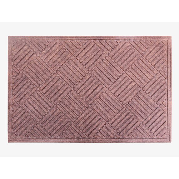 A1HC First Impression Parquet 24" X 36" Eco-Poly Indoor/Outdoor Mat