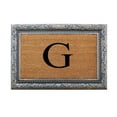 thumbnail image 1 of A1HC First Impression Rubber and Coir Albena 24" X 36" Bronze Finished Heavy Duty Monogrammed Doormat, 1 of 8