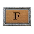 thumbnail image 1 of A1HC First Impression Rubber and Coir Albena 24" X 36" Bronze Finished Heavy Duty Monogrammed Doormat, 1 of 8