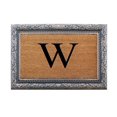 thumbnail image 1 of A1HC First Impression Rubber and Coir Albena 24" X 36" Bronze Finished Heavy Duty Monogrammed Doormat, 1 of 8