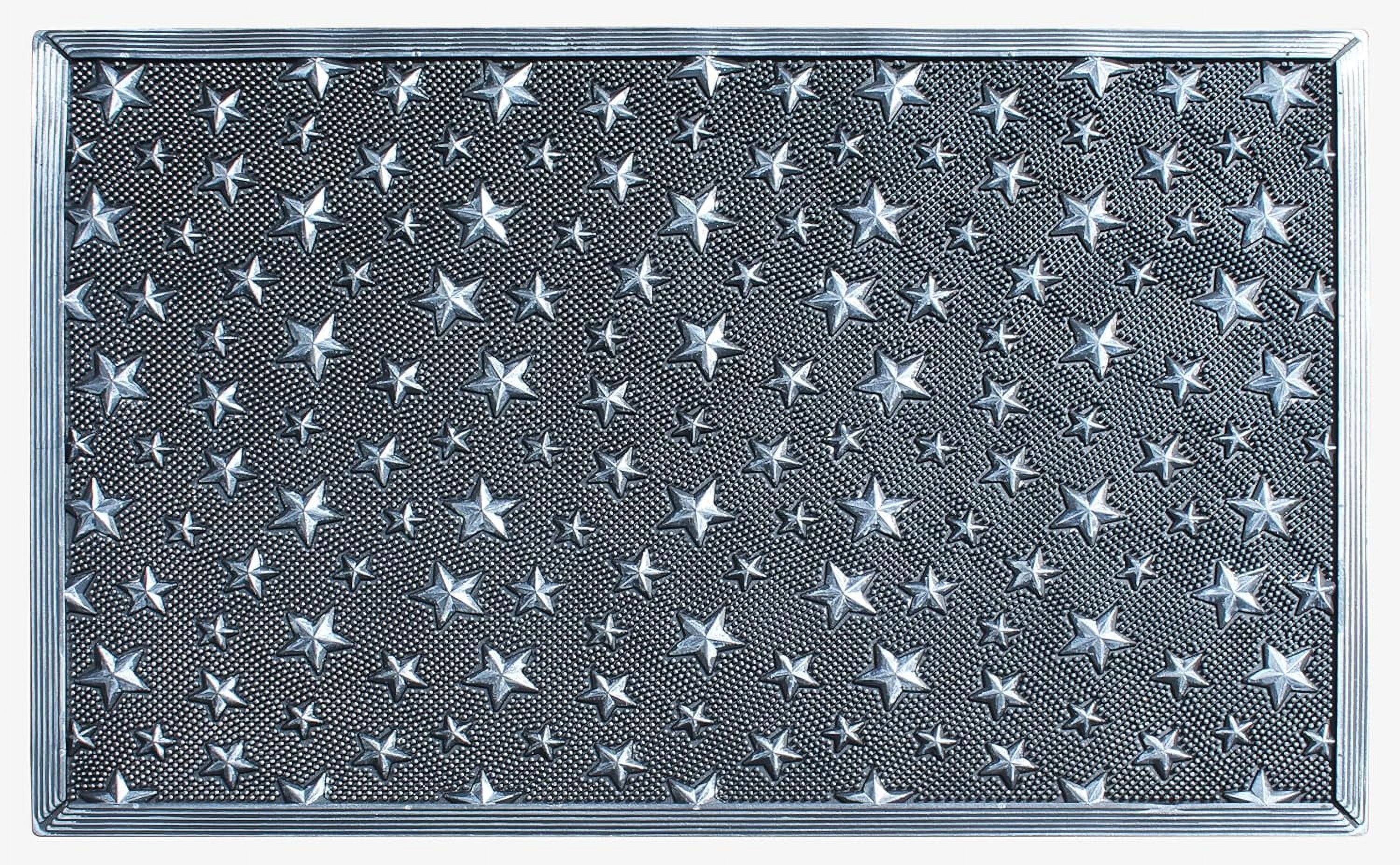 A1HC Good Luck Design Rubber Pin Welcome Door Mats 24"x36" for Outdoor Entrance, Fun Designed Doormat, Welcome Mats for Front Door Non-Slip Backing Rubber Doormat for Indoor Outdoor Use