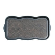 A1HC Heavy Duty Flexible 16 in. x 31 in. 100% Rubber Boot Mat. Multi-Purpose for Shoes, Garden - Mudroom, Entryway, Garage etc.