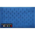 thumbnail image 1 of A1HC Indoor Outdoor Door Mat 18x30 inches, Non-Slip Welcome Entrance for Front and Back with Easy Clean, Blue, 1 of 7