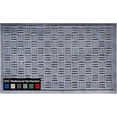 thumbnail image 1 of A1HC Indoor Outdoor Mat, Front and Back Entrance Welcome Mats, Front Door Patio Mats 18X30 Inches, Non-Slip Easy Clean Entrance Washable Doormats, Dark Grey, 1 of 7